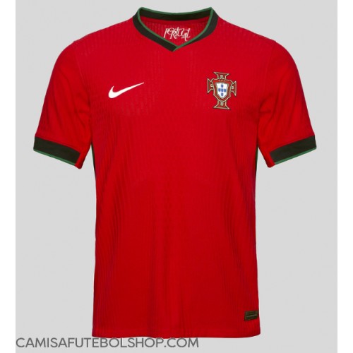 Camisa de time de futebol Portugal Replicas 1º Equipamento Europeu 2024 Manga Curta